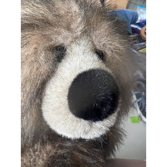 VINTAGE 19" Large Bear Aurora World Plush Bear Handmade In Indonesia - Picture 4 of 11